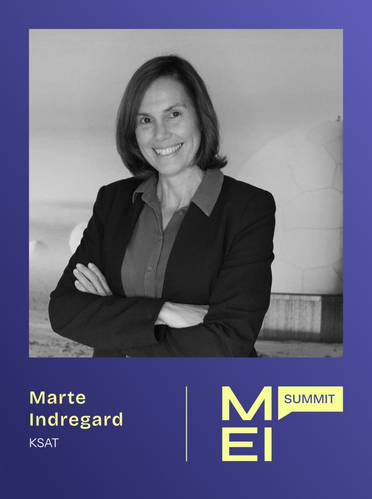 Marte Indregard, KSAT